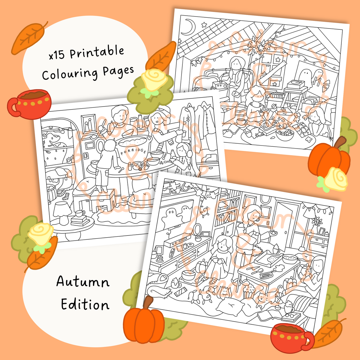 Autumn Edit ~ Digital Downloads x15